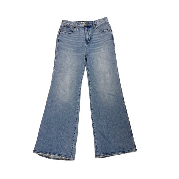 Madewell Jeans High Rise Flare Denim Blue Jeans Size Women's 29 - Picture 1 of 5